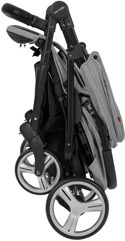 Дитячий візочок для двійні CARRELLO Connect CRL-5502 Rock Gray